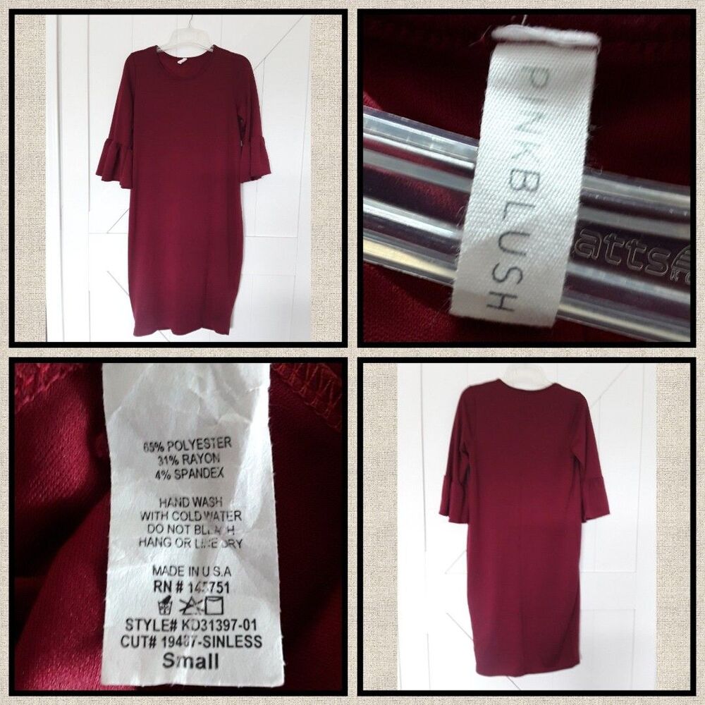 SMALL PINK BLUSH DRESS